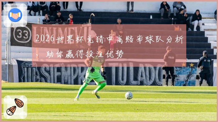 2026世界杯竞猜中高赔率球队分析，助你赢得投注优势