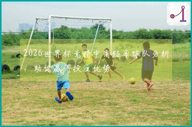 2026世界杯竞猜中高赔率球队分析，助你赢得投注优势